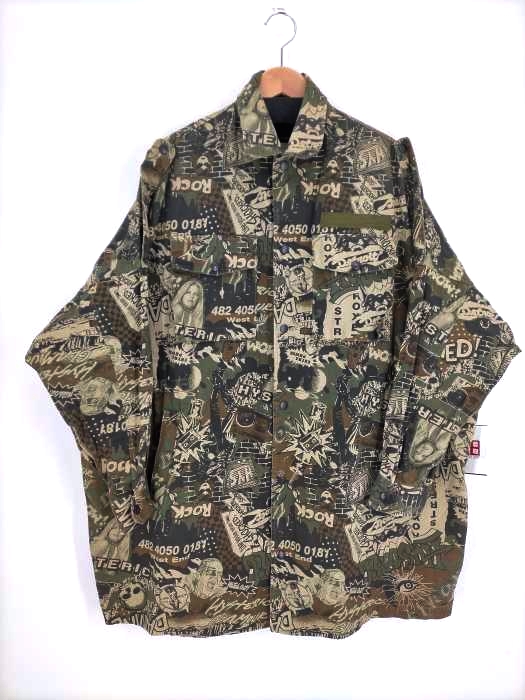 HYSTERIC GLAMOUR DEATHコーチジャケットミリタリー