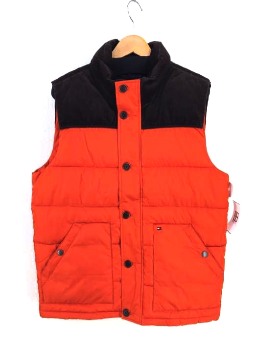 TOMMY HILFIGER(トミーヒルフィガー) コーデュロイ切替中綿ベスト メンズ JPN:XL