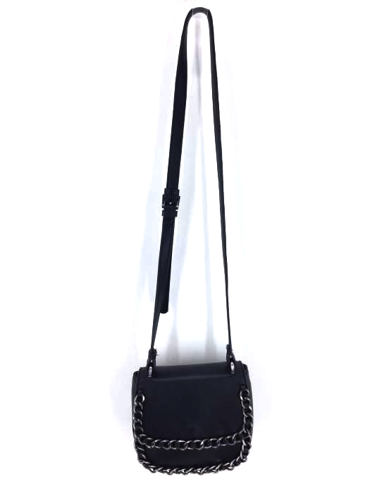 ZARA BASIC(ザラベーシック) チェーン装飾 フェイクレザーショルダーバッグ レディース 表記無