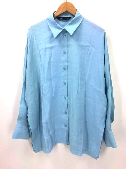 ZARA(ザラ) OVERSIZE FLOWING SHIRT レディース  USA S