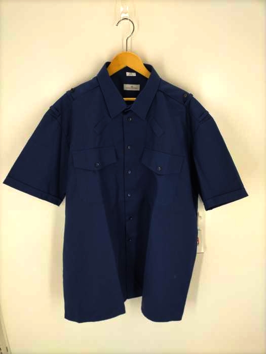 USED古着(ユーズドフルギ) イギリス警察 半袖ポリスマンシャツ メンズ 18.5