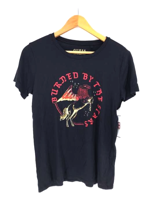 GUESS(ゲス) Burned by The Stars T-Shirt レディース import：S