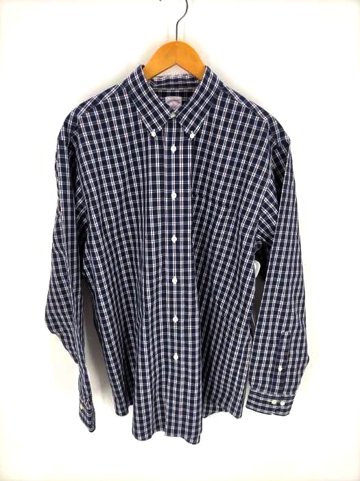 BROOKS BROTHERS(ブルックスブラザーズ) チェック柄BDシャツ メンズ JPN：L