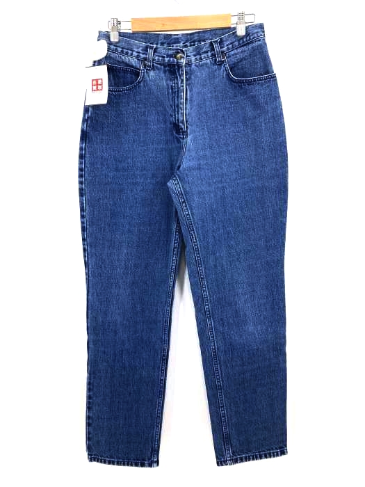 ウールリッチ WOOLRICH 1928 DARK DENIM テーパードデニムパンツ ジップフライ レディース  表記無