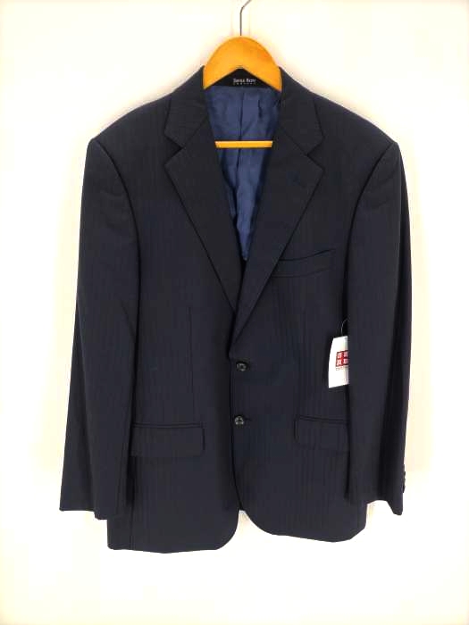 USED古着(ユーズドフルギ) セットアップ GUY DORMEUIL社製 Savile Row ストライプ柄シングルテーラードジャケット スラックスパンツ メンズ  175