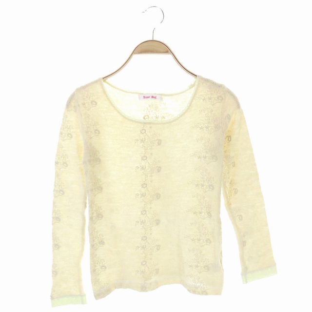 rose bud(ローズバッド) カットソー プルオーバー ウール 長袖 ONE ベージュ /KN レディース  ONE