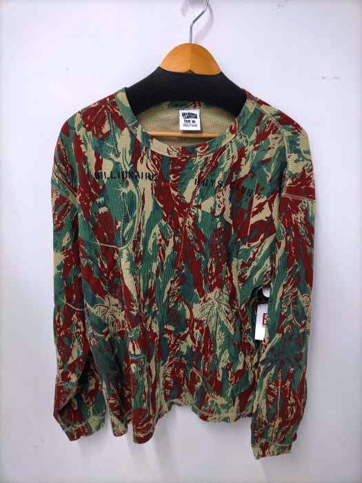 Billionaire Boys Club(ビリオネアボーイズクラブ) 総柄ワッフルL/STシャツ メンズ JPN：M