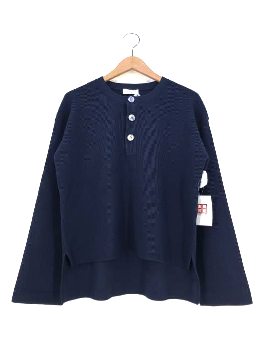 BEAUTY & YOUTH UNITED ARROWS(ビューティーアンドユースユナイテッドアローズ) リブヘンリーネックニットプルオーバー レディース FREE