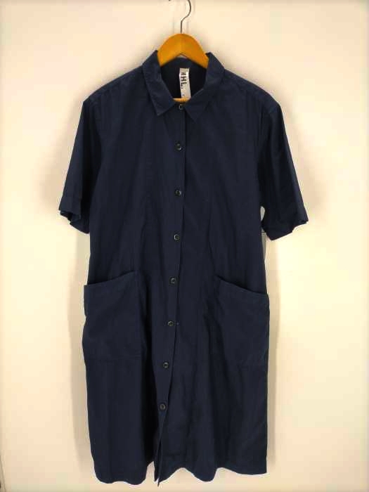 MHL.(エムエイチエル) 18SS オープンカラーシャツワンピース レディース 2