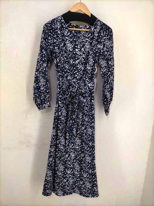 SHIPS(シップス) 21SS フラワープリントVネックワンピース レディース ONE SIZE