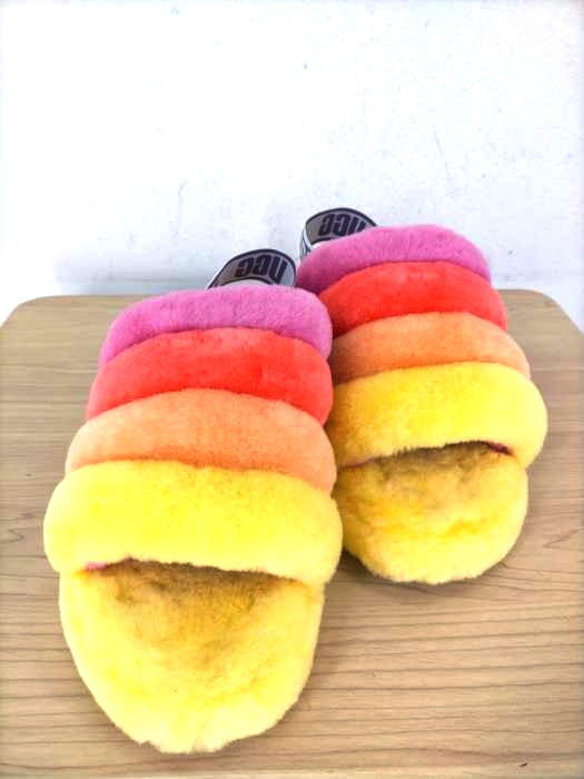 UGG(アグ) FLUFF YEAH SLIDE メンズ JPN：28