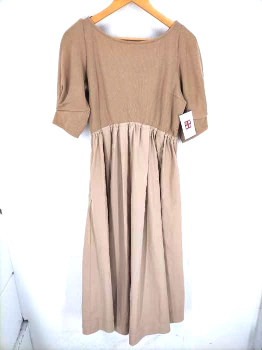 ELENDEEK(エレンディーク) 21SS TUCK SLEEVE FLARE OP レディース  02