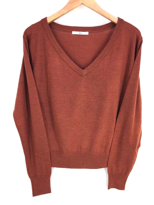 スライ SLY FINE SKIN WOOL HG V N TOPS レディース  1