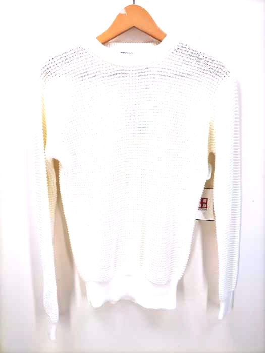 AZUL by moussy(アズールバイマウジー) WAFFLE STITCH CN KNIT メンズ  S
