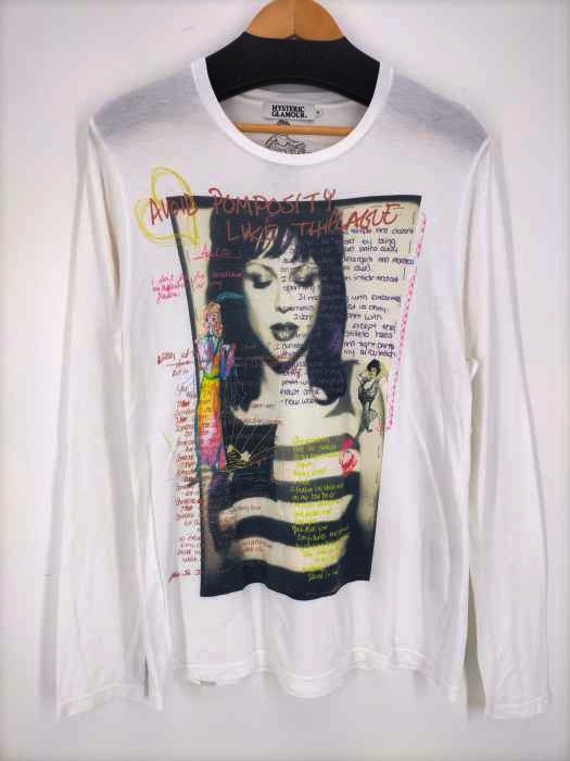 HYSTERIC GLAMOUR(ヒステリックグラマー) Avoid Pomposity プリントL/STEE メンズ  M
