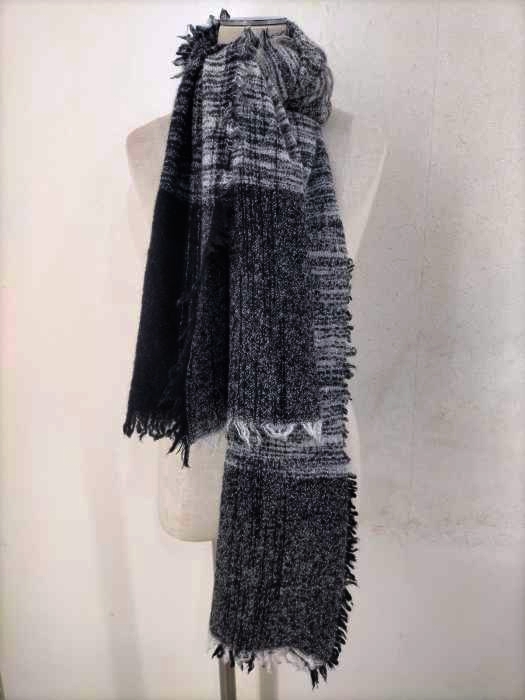 Faliero Sarti(ファリエロサルティ) チェック柄シルク混カシミヤ起毛ストール レディース 表記無