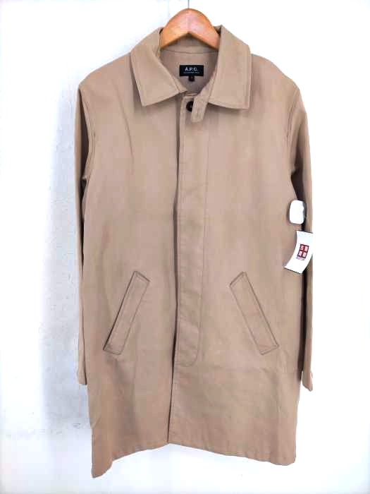A.P.C.(アーペーセー) ルーマニア製 ステンカラーコート メンズ import：S