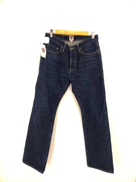 TELLASON(テラソン) TANNER GOODS White Oak Cone Denim USA製 ストレートデニムパンツ ボタンフライ 赤耳セルビッジ メンズ  30