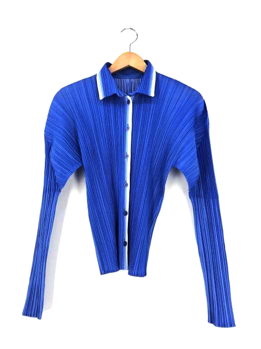 PLEATS PLEASE ISSEY MIYAKE(プリーツプリーズイッセイミヤケ) グラデーション プリーツシャツブラウス レディース JPN：3