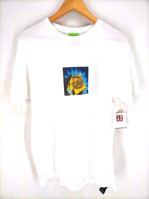 HUF(ハフ) スクエアプリント クルーネックTシャツ メンズ JPN：M