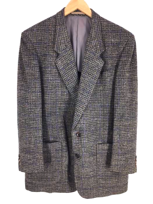 LANVIN PARIS(ランバン パリ) シルク混ウールテーラードジャケット メンズ  43