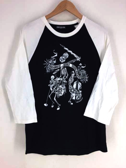 ルードギャラリー RUDE GALLERY {{EROSTIKA}} プリントクルーネックロングスリーブTシャツ メンズ  L