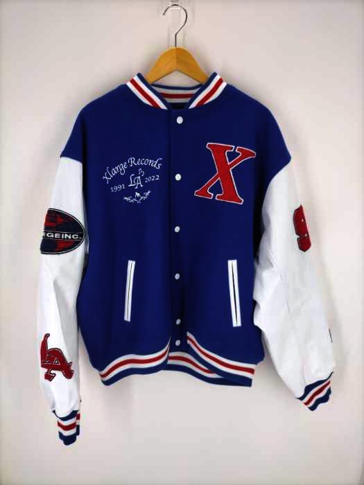 エクストララージ XLARGE 22AW OG LOGO VERSITY JACKET メンズ import：XL