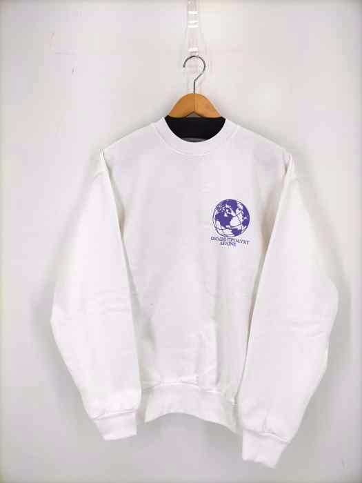 ユーズドフルギ USED古着 {{WATASHI PRODUCT}}プリントクルーネックスウェット メンズ JPN：M