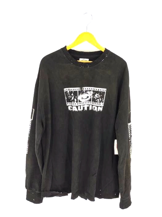 ユーズドフルギ USED古着 {{SOMEIT}} ヴィンテージ加工ロンT メンズ JPN：XL