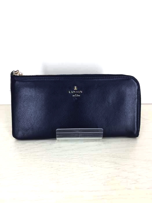 LANVIN en Bleu(ランバンオンブルー) ラウンドジップ 長財布 レディース  表記無