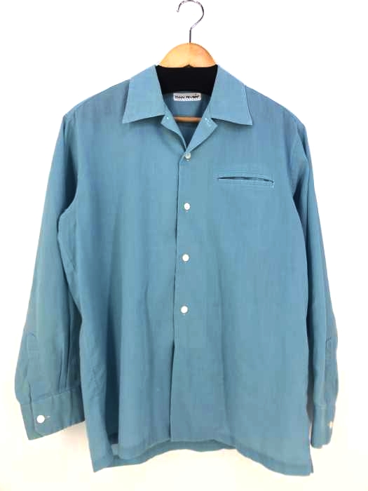 USED古着(ユーズドフルギ) 70s DAN RIVER ポリコットンシャツ メンズ トップス カジュアルシャツ