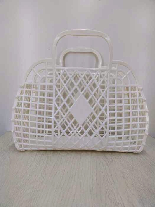 USED古着(ユーズドフルギ) SUNJELLIES RETRO BASKET LARGE バスケットバッグ レディース バッグ ハンド