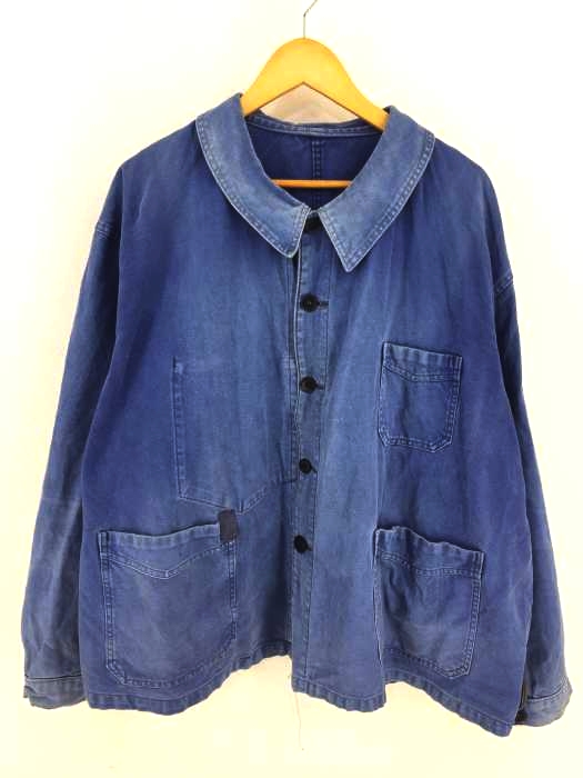 USED古着(ユーズドフルギ) BEAU-FORT 40S-50S フレンチワークジャケット メンズ 表記無