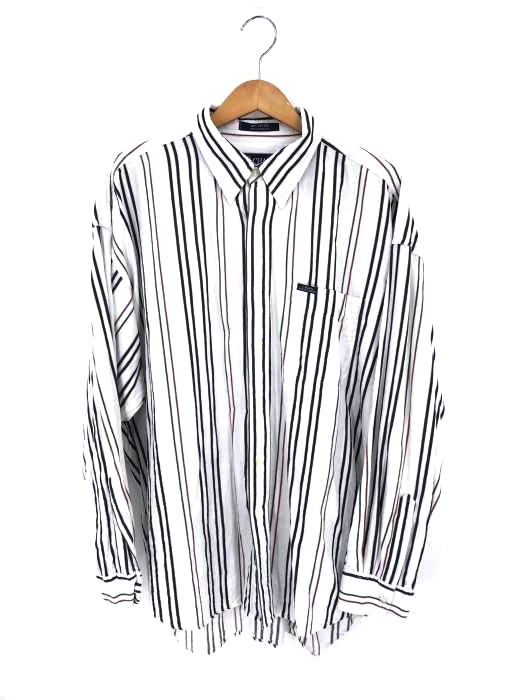 CHAPS RALPH LAUREN(チャップスラルフローレン) ボタンダウン ストライプシャツ メンズ import：XL