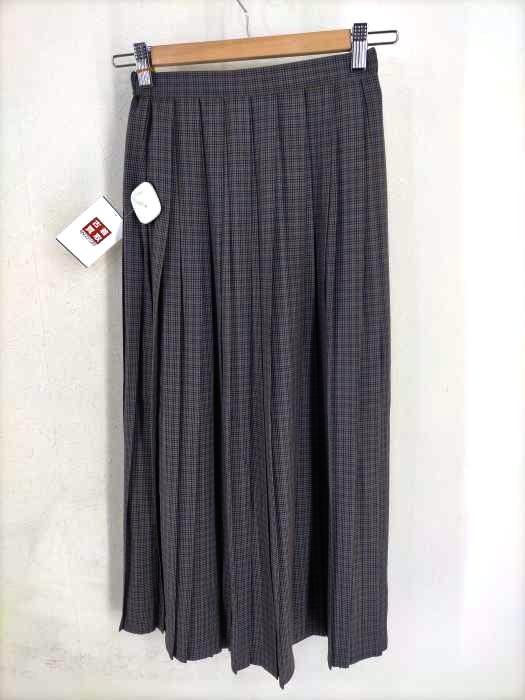 UNIQLO INES DE LA FRESSANGE(ユニクロイネスドラフレサンジュ) チェック柄プリーツスカート レディース JPN：XS