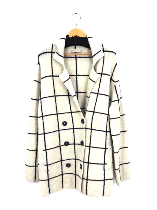 STEFANEL(ステファネル) ニットダブルチェスターコート レディース import：M