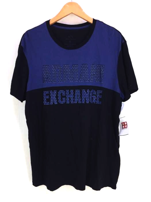 ARMANI EXCHANGE(アルマーニエクスチェンジ) ロゴプリント Tシャツ メンズ  XL