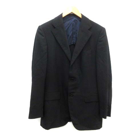 TOMORROWLAND(トゥモローランド) ロロピアーナ Loro Piana ZELANDER テーラードジャケット シングル 背抜き 100％Merino Wool 3B サイドベンツ メンズ  46（S）