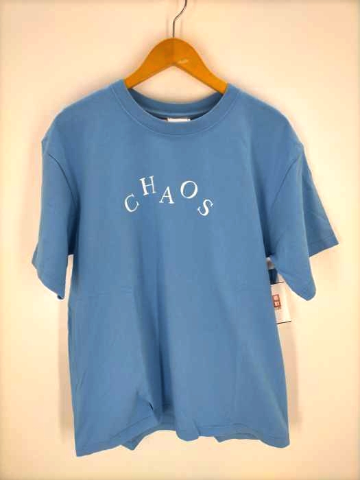 chaos fishing club(カオスフィッシングクラブ) キャラクターバックプリント半袖Tシャツ メンズ JPN：L