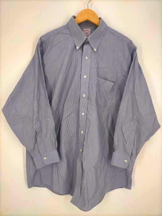 BROOKS BROTHERS(ブルックスブラザーズ) TRADITIONAL FIT ボタンダウン ストライプシャツ メンズ  17-32