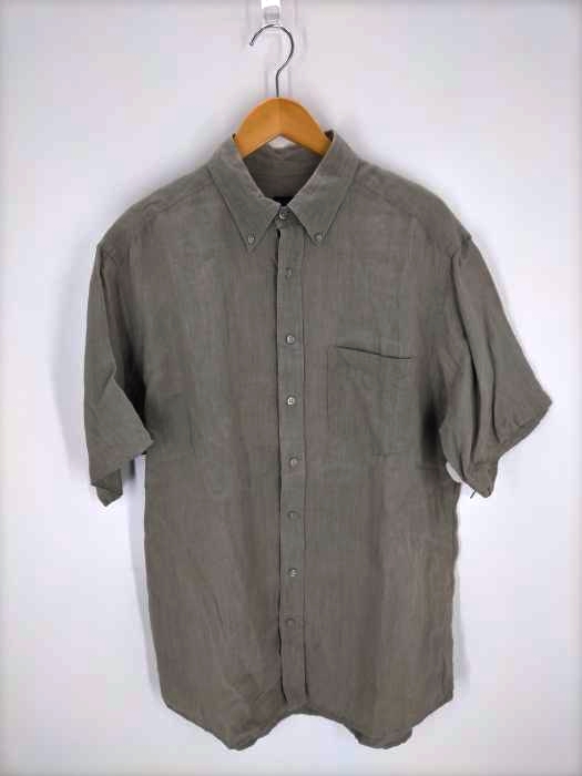 USED古着(ユーズドフルギ) JoS.A.BANK ボタンダウン リネンシャツ メンズ import：L