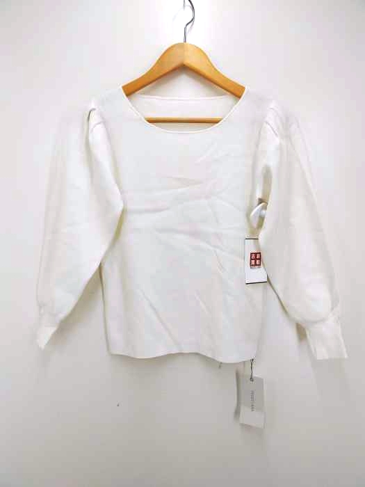 PEGGY LANA(ペギーラナ) Puff sleeve Knit PO レディース  FREE