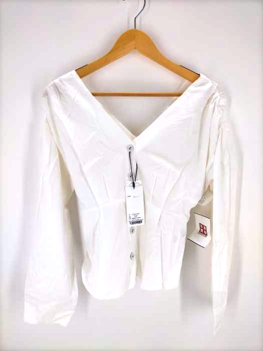 moussy(マウジー) BACK TWIST BLOUSE レディース  FREE