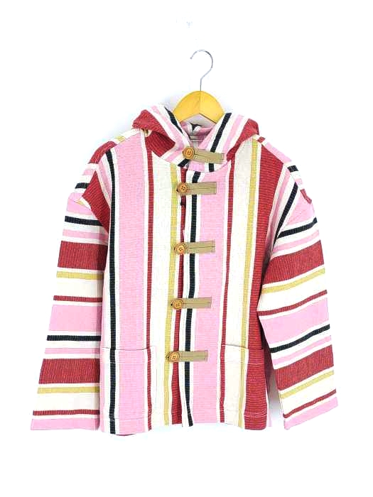 RCWB/RODEO CROWNS WIDE BOWL(ロデオクラウンズワイドボウル) メキシカン ストライプ パーカー レディース  M