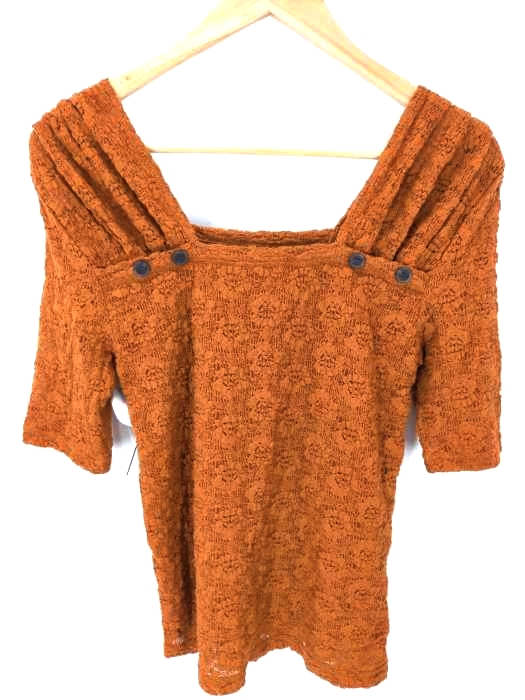 moussy(マウジー) SHOULDER TUCK LACE TOP レディース  1