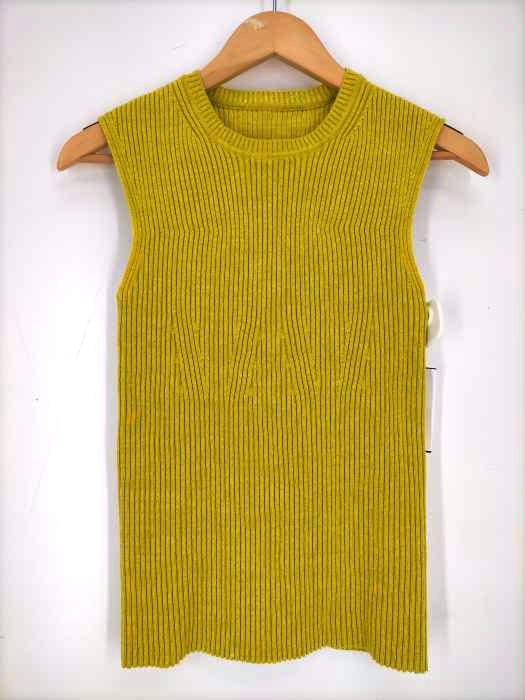 styling/ kei shirahata(スタイリング ケイシラハタ) 22SS ノースリリブニットトップス レディース  ONE SIZE