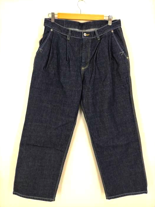 ALEXANDER LEE CHANG(アレキサンダーリーチャン) 22SS CARPENTER DNM ツータック ワンウォッシュカーペンターデニム メンズ  4