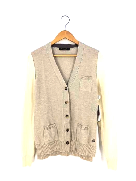 Loro Piana(ロロピアーナ) スリットデザインカシミヤカーディガン レディース  44