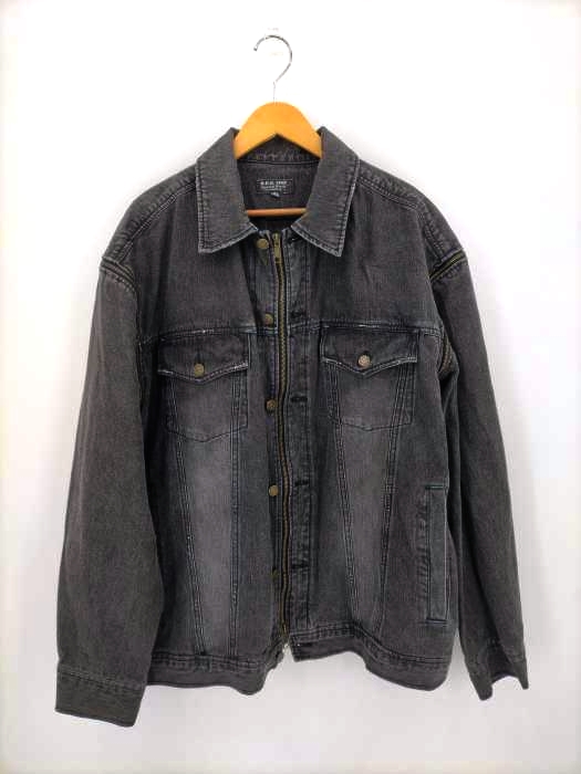 USED古着(ユーズドフルギ) {{B.R.B.MMP Assistant Deputy Contracting}} 3WAYデニムジャケット メンズ  3L