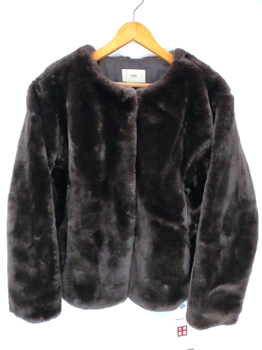 オオトロ OHOTORO 韓国 mont blanc coat フェイクファージャケット レディース 表記無